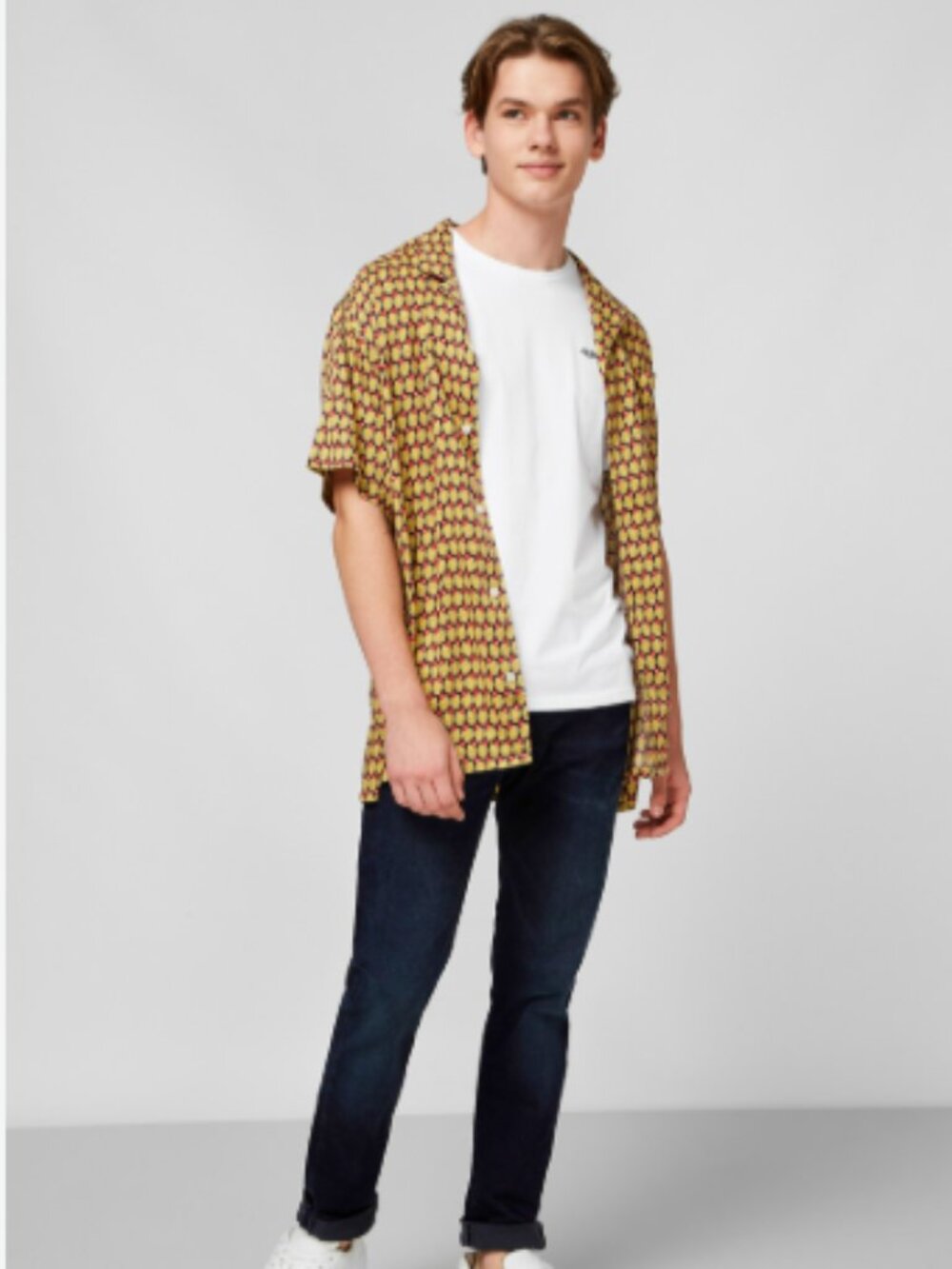 LEVI'S Cactus/Prickly Pear Sunset Camp Shirt Men's Size Medium Multi